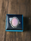 PINK CONCH SHELL RING SIZE 10