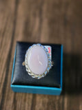 LG PINK CONCH RING SIZE 10