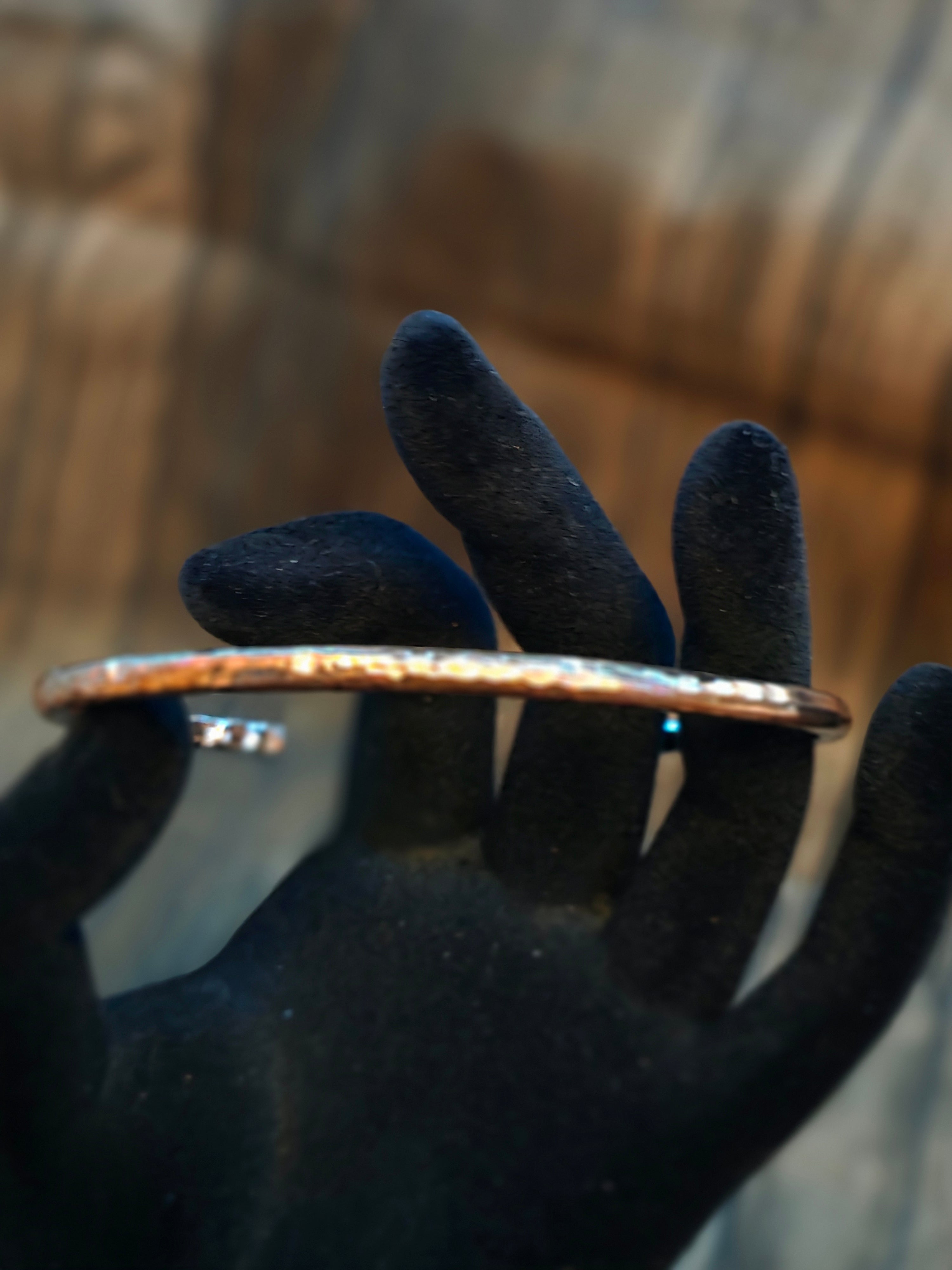 COPPER BRACELET MENS LG