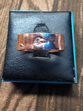 COPPER BEAR CLAW STAMPED   RINGS