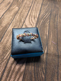 COPPER AND BRASS TWISTED STACKER RINGS